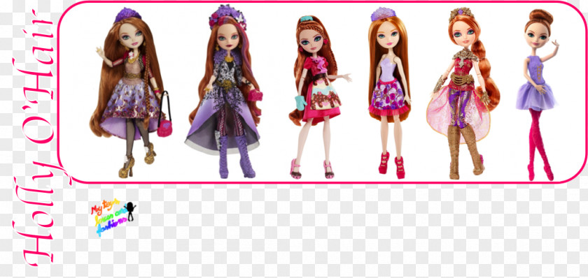 Barbie Doll Mattel Ever After High Holly O'Hair And Poppy Toy PNG