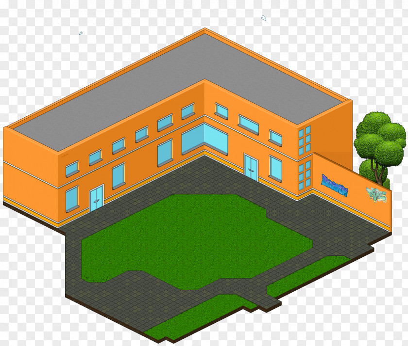 House Roof Habbo Web Browser Real Estate PNG