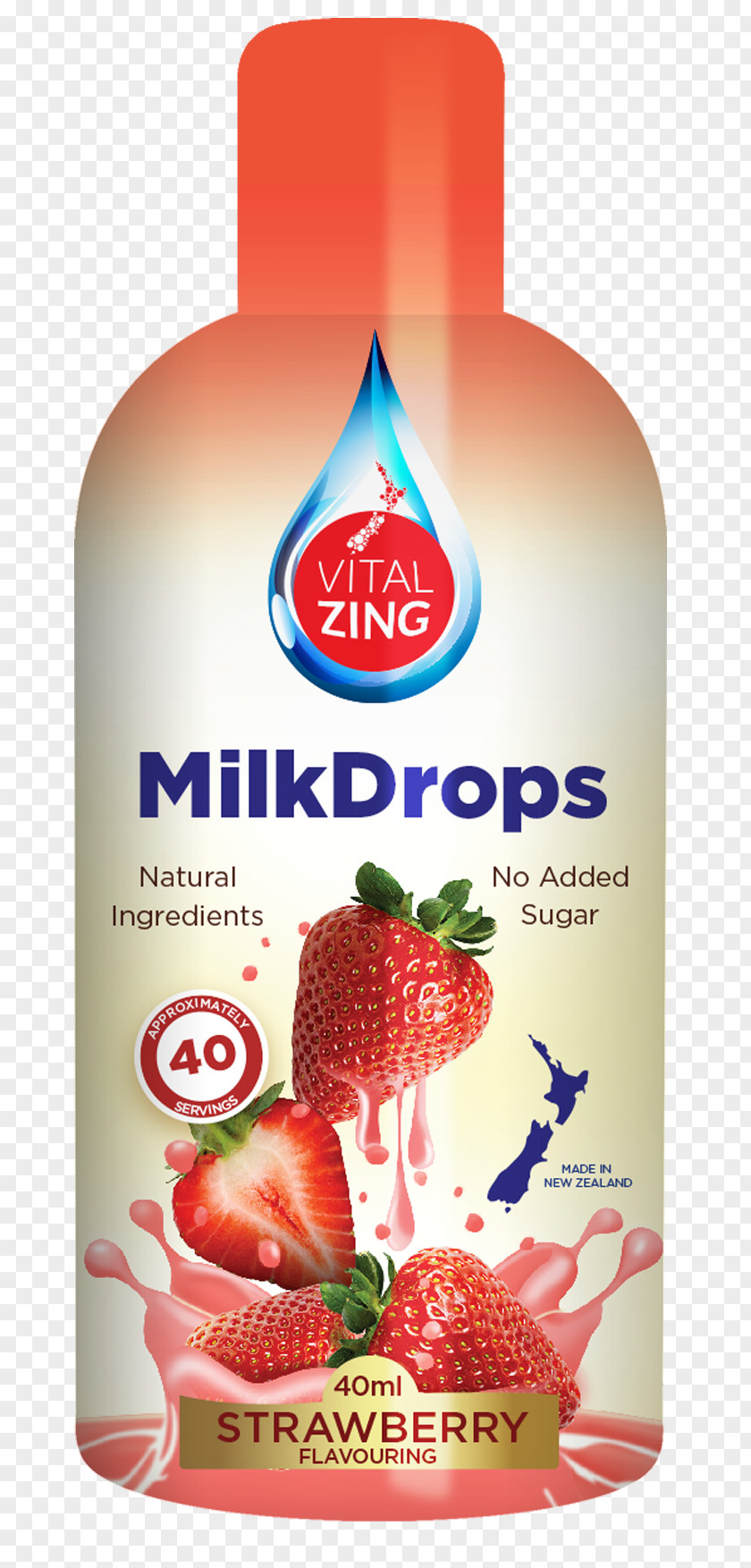 Milk Drops Strawberry Food Health Drink PNG