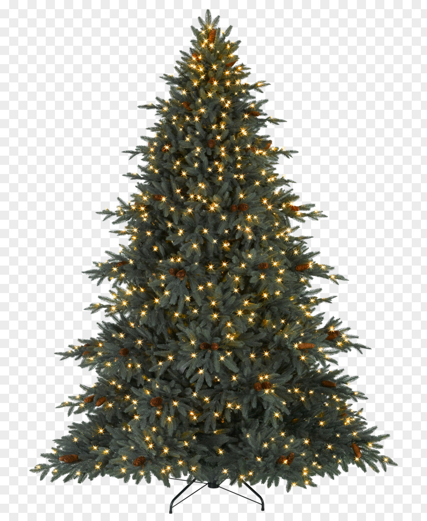 A Pine Tree Artificial Christmas Balsam Hill Pre-lit PNG