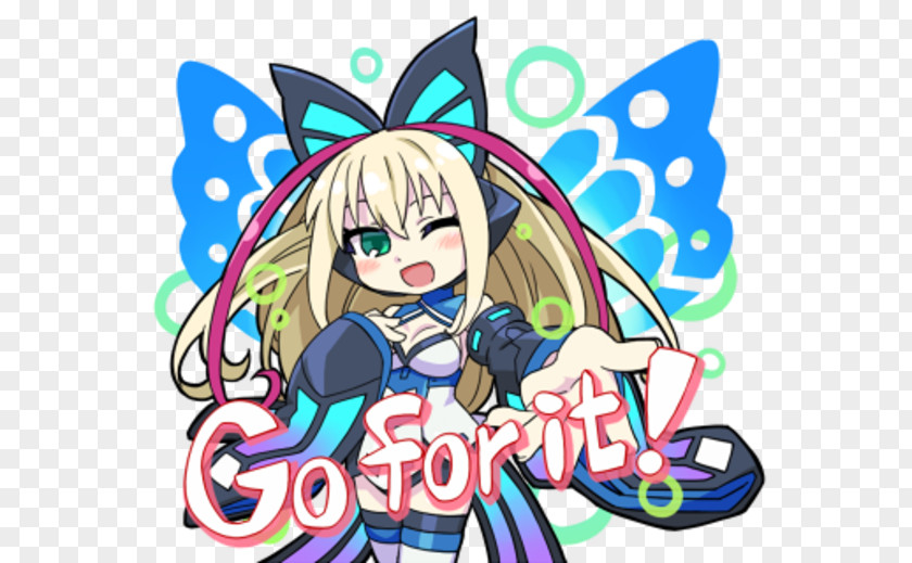 Azure Lane Cosplay Striker Gunvolt Sticker Mega Man 10 Inti Creates PNG