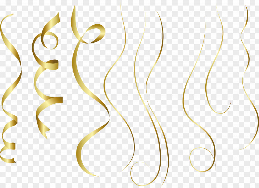 Confetti Gold Clip Art PNG