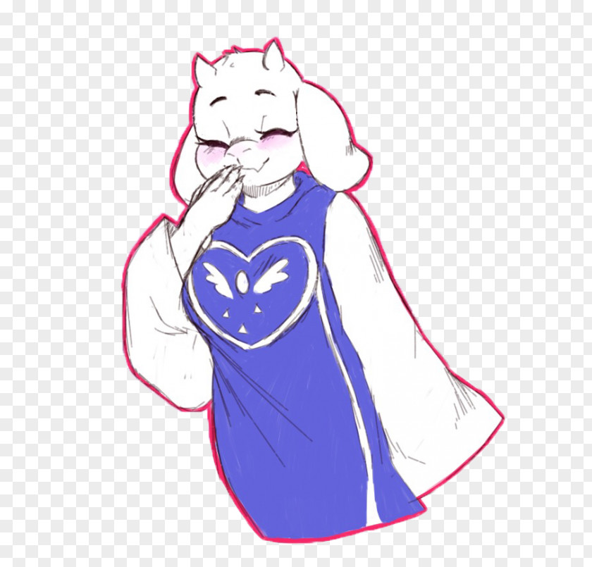 Goat Toriel Undertale Drawing PNG