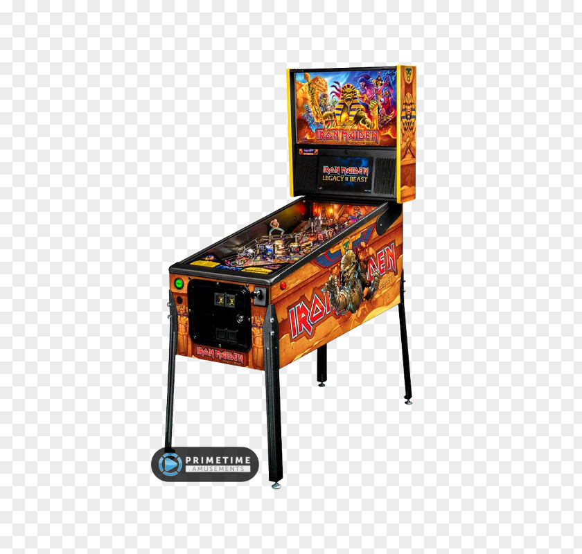 Iron Maiden Maiden: Legacy Of The Beast Stern Electronics, Inc. Pinball World Tour PNG