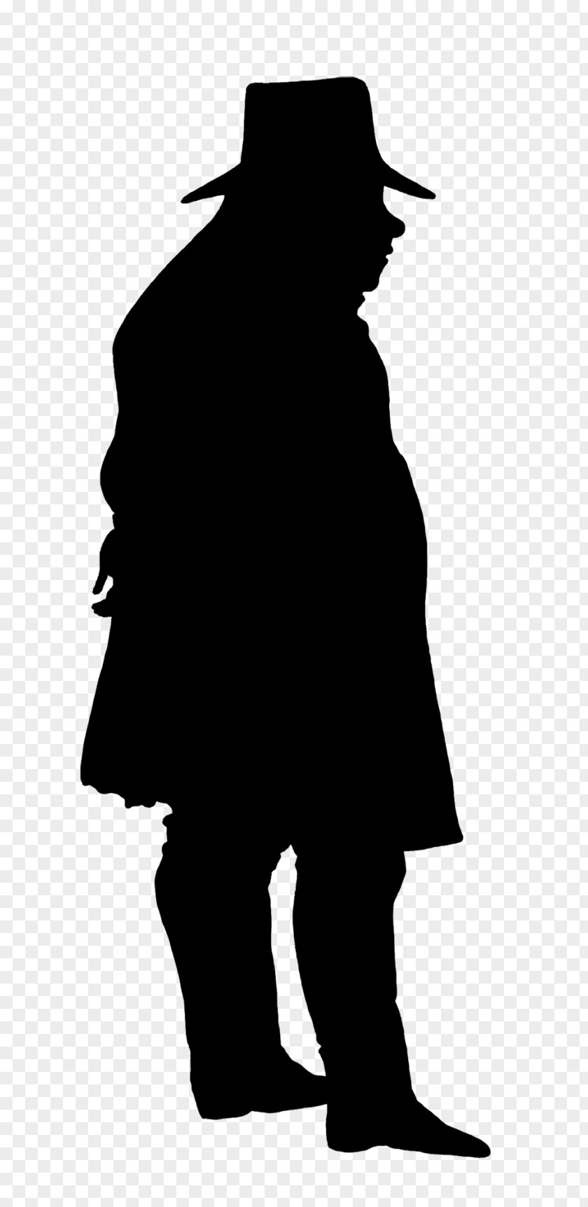 Man Silhouette Victorian Era Gentleman Clip Art PNG