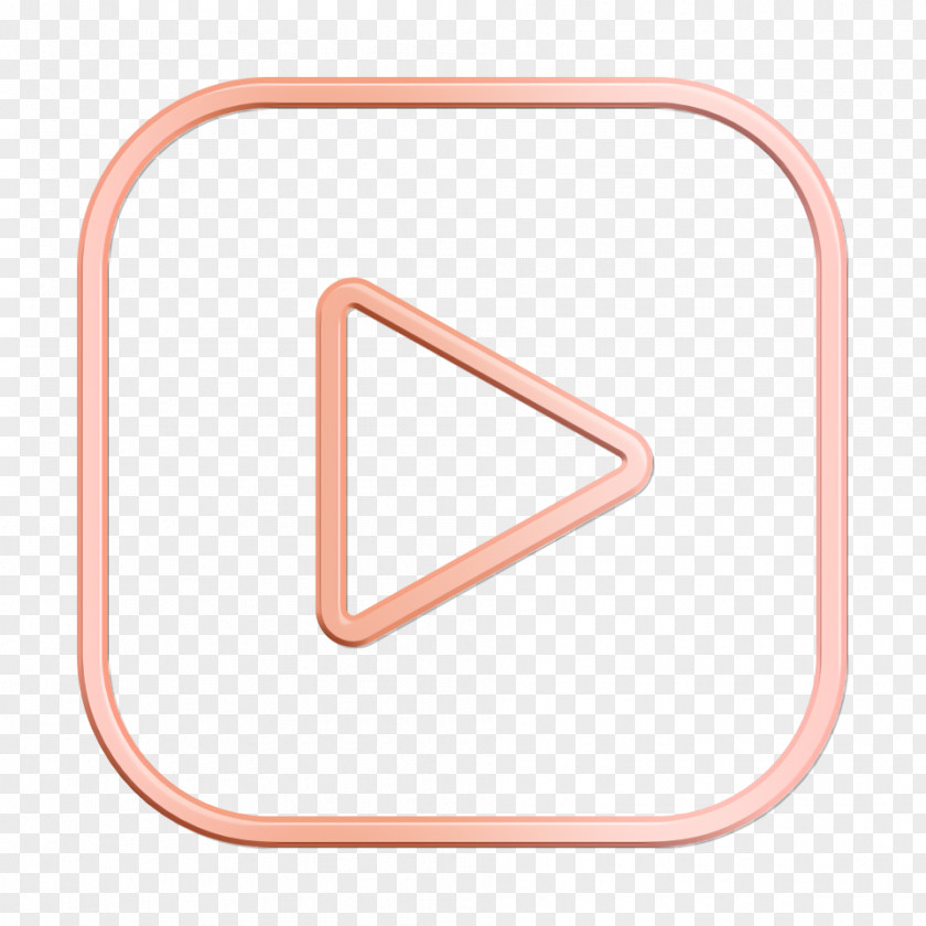 Rectangle Triangle Social Media Icon Youtube PNG