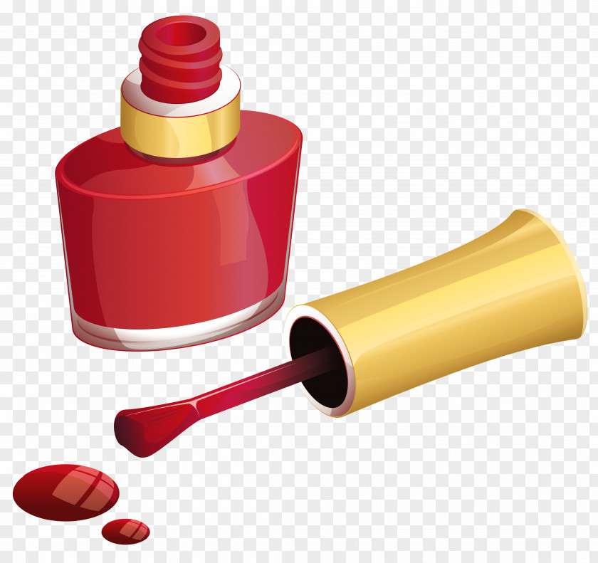 Red Nail Polish Clipart Picture Clip Art PNG