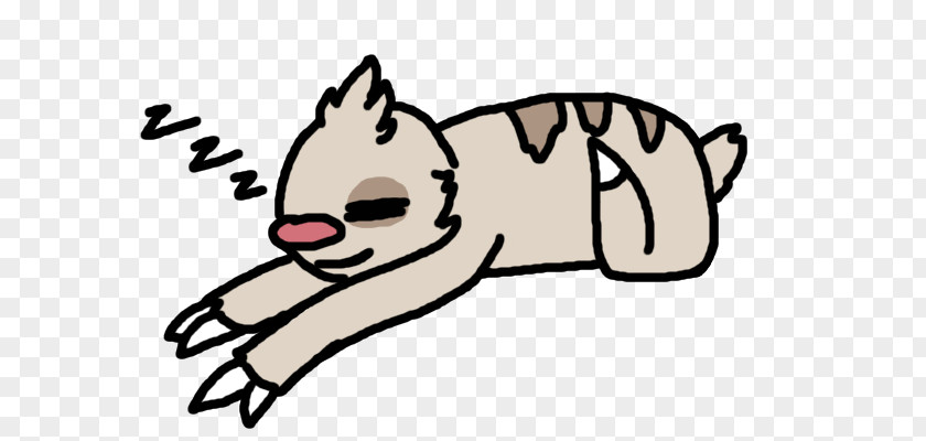 Sleepy Sloth Dog Horse Line Art Clip PNG