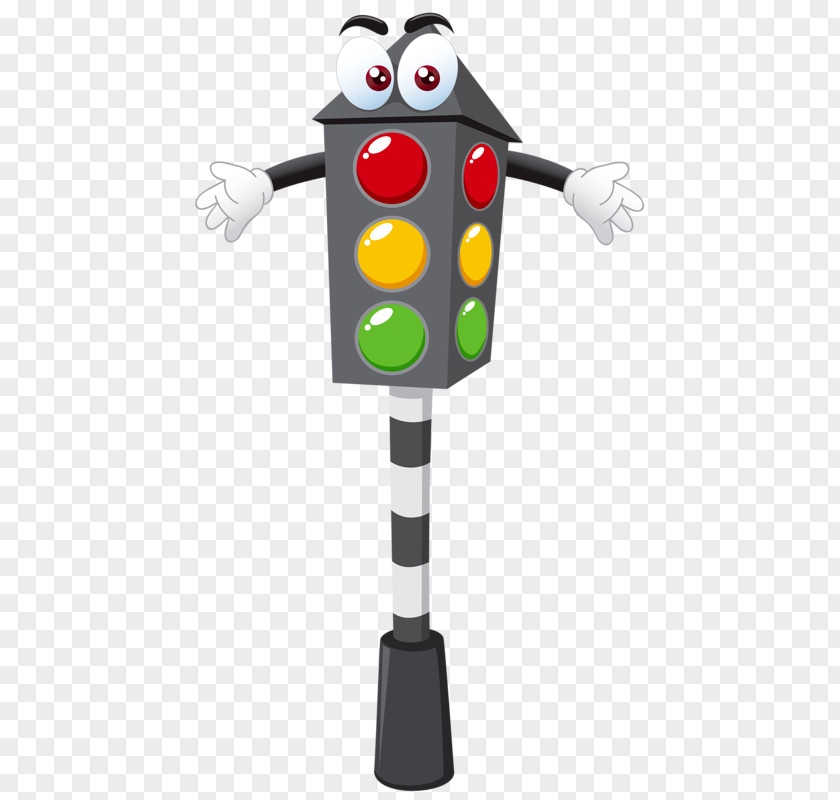 Traffic Light Cartoon Clip Art PNG