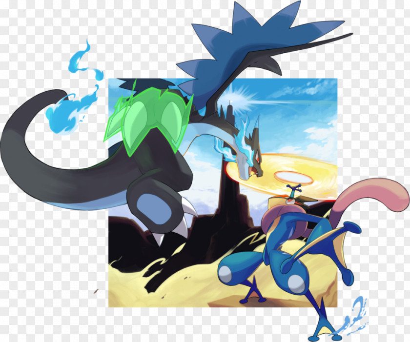 Ash Ketchum Pokémon Sun And Moon Charizard Red Blue PNG