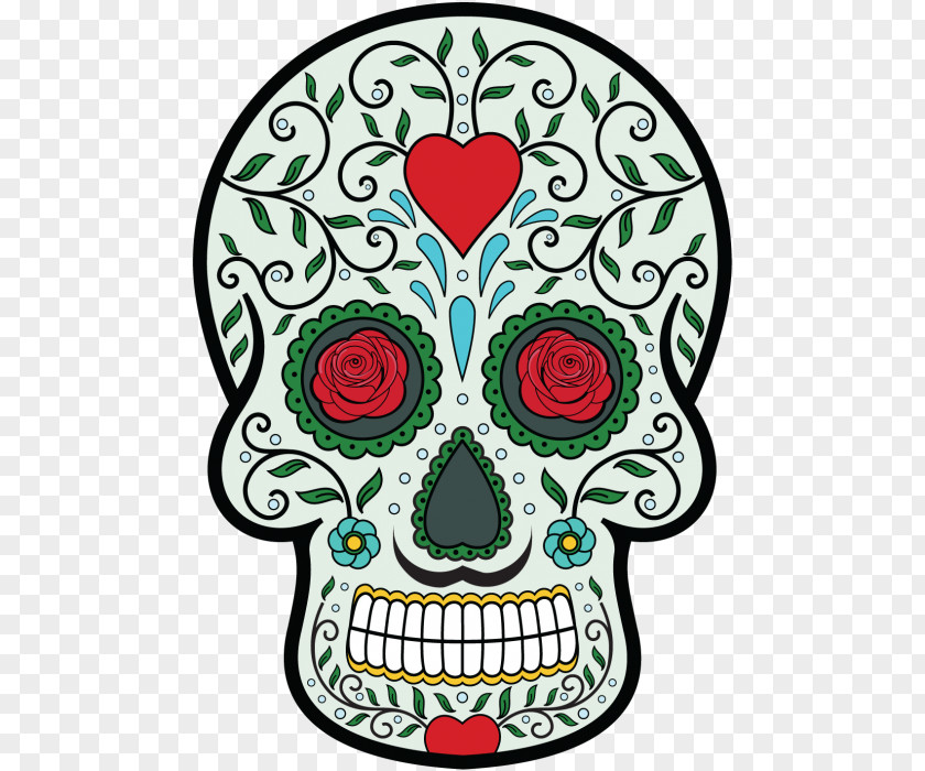 Calavera Mexican Cuisine Skull And Crossbones Day Of The Dead Death PNG
