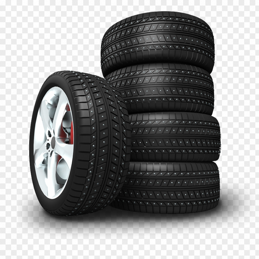 Car Tread Tire Alloy Wheel Rim PNG