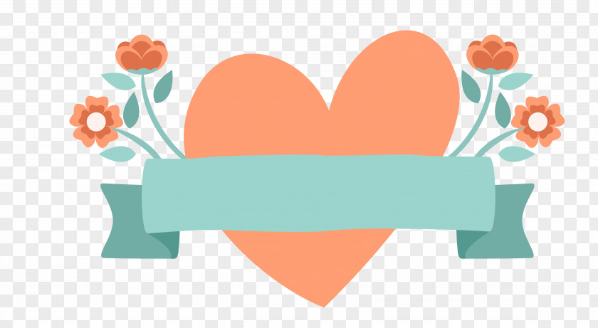 Heart-shaped Frame Euclidean Vector Marriage PNG
