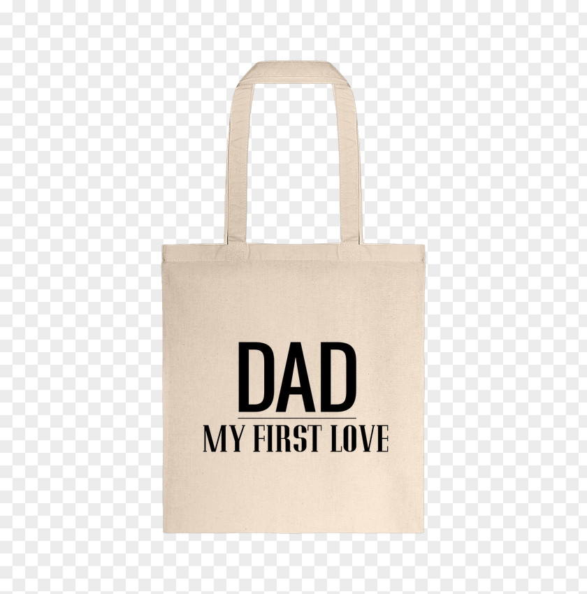 Love My Dad Tote Bag Handbag Cotton T-shirt PNG