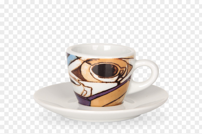 Mug Coffee Cup Espresso Ristretto Saucer Ceramic PNG