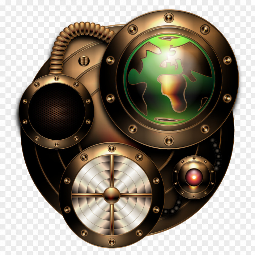 Next Unit Of Computing Steampunk Art PNG