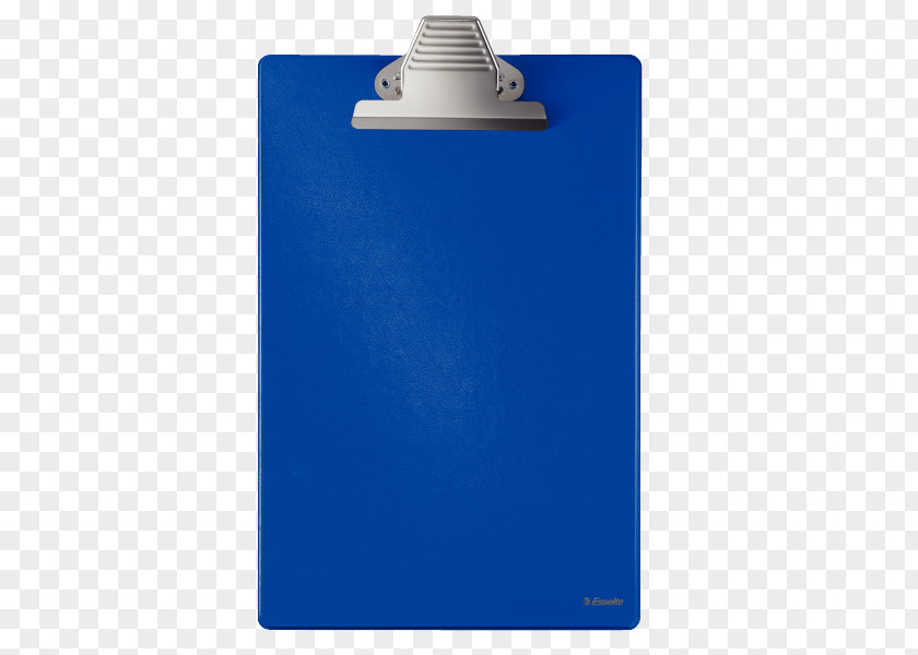 Spone Clipboard Standard Paper Size A4 Blue PNG