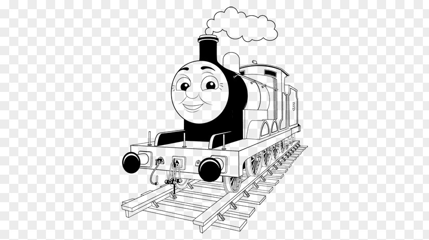 Thomas And Friends Percy James The Red Engine Coloring Book Edward Blue PNG