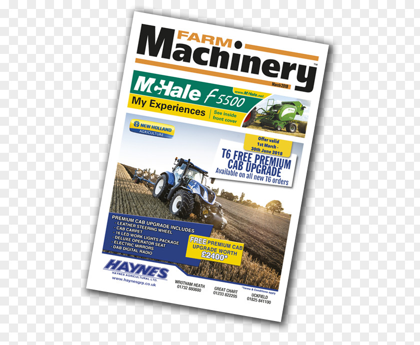 Agricultural Machinery Farm Sales Advertising PNG