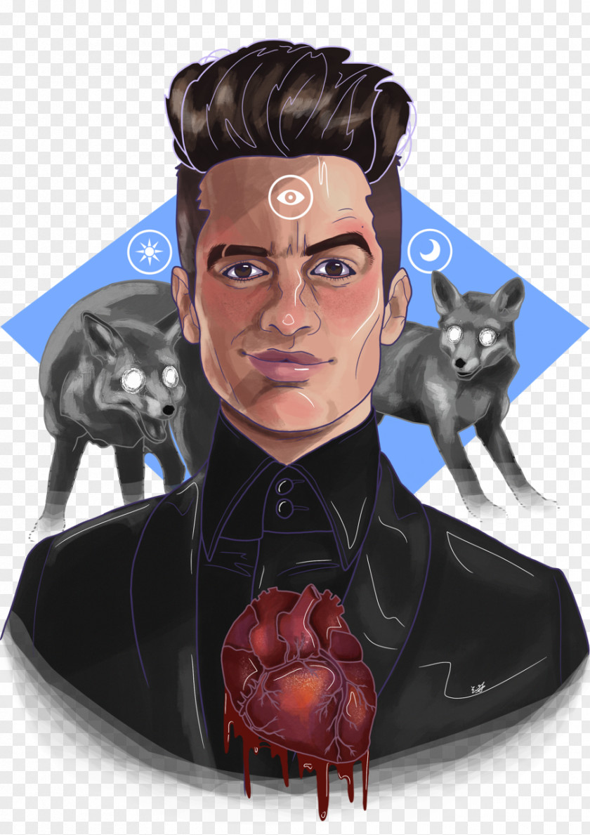 Brendon Urie Panic! At The Disco Fan Art Drawing PNG