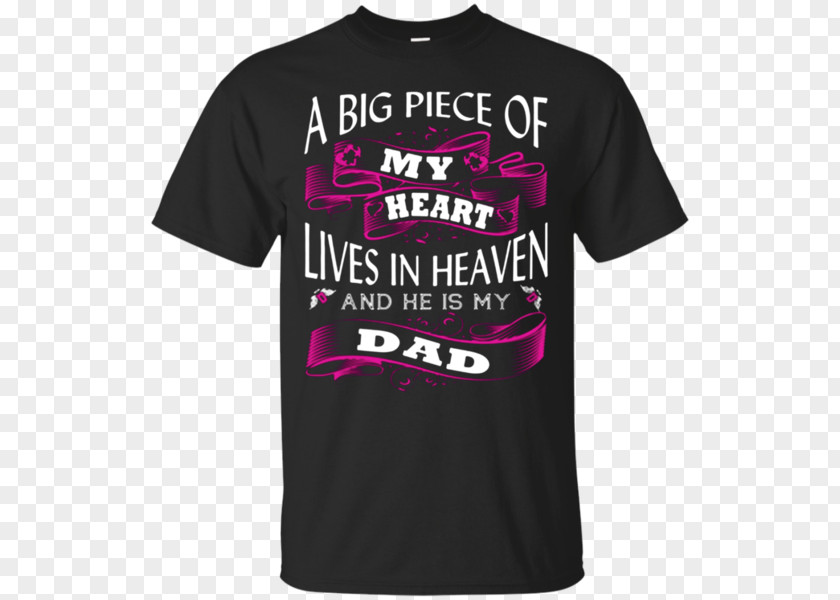Fathers Day In Heaven Hoodie Printed T-shirt Clothing Sleeve PNG