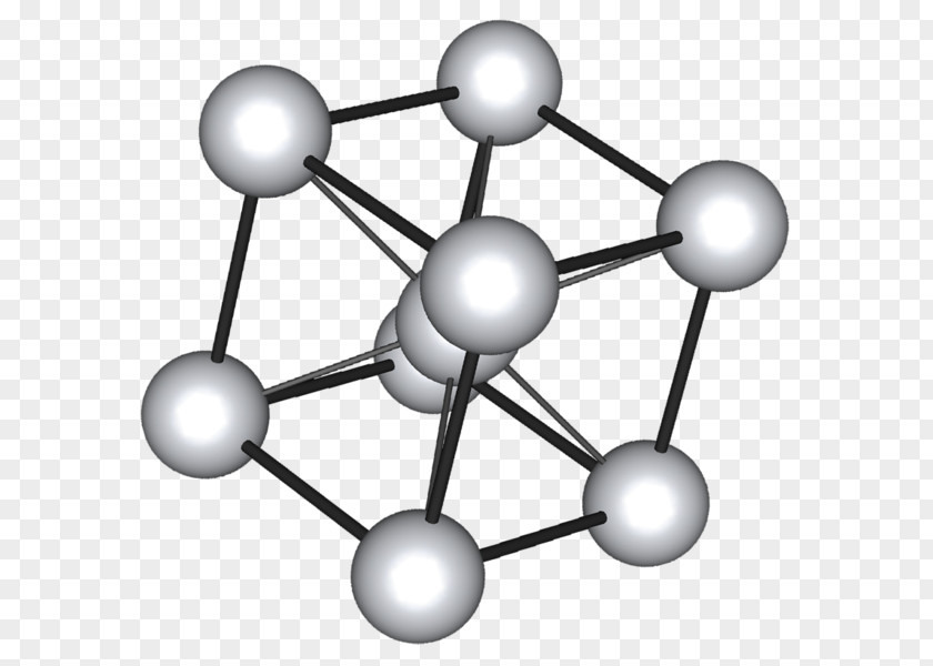 Organization Structure Crystal Cubique Centré Iron Niobium PNG