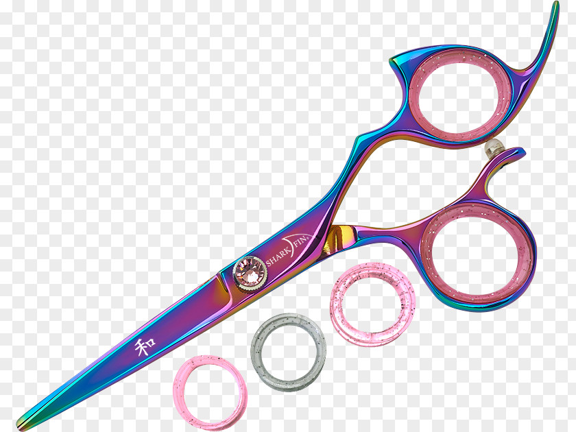 Scissors Hair-cutting Shears Shark Hairdresser Hairstyle PNG
