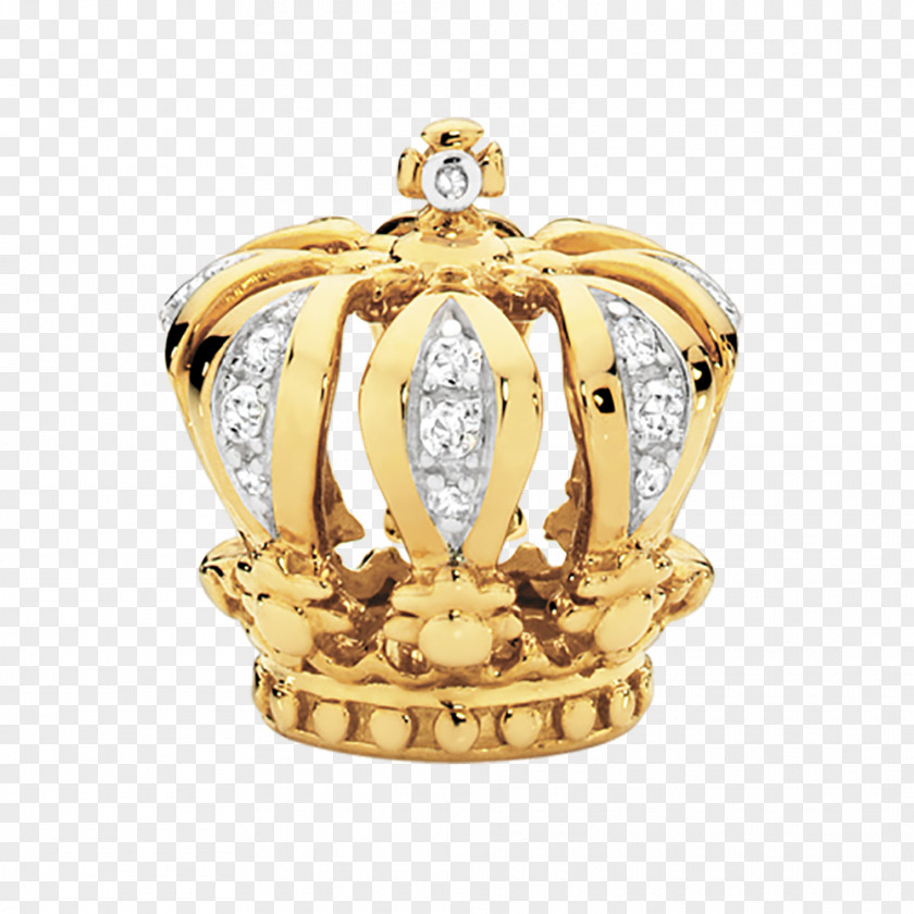 Silver Crown Gold Diamond Jewellery Michael Hill Jeweller Charm Bracelet PNG