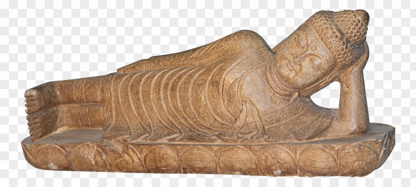 Sleeping Buddha Statue Buddharupa Furniture Reclining Bust PNG