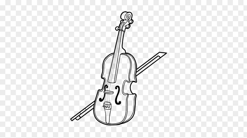 Violin Cartoon Musical Instruments Drawing Coloring Book Painting PNG