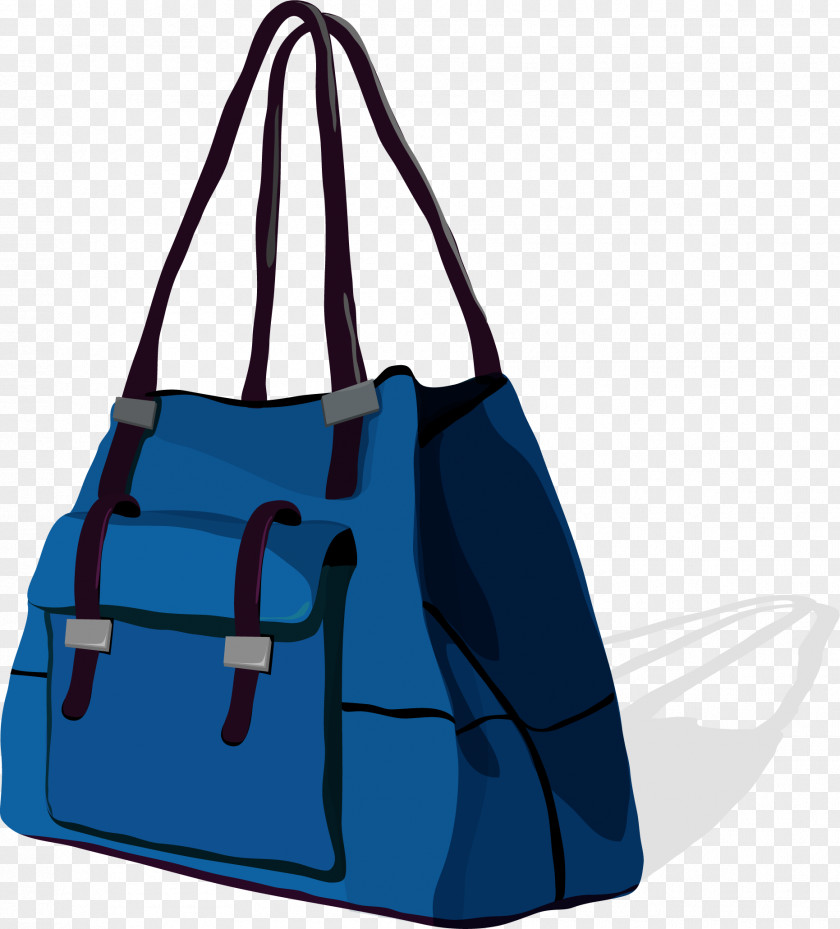 Women Bag Color Blue PNG