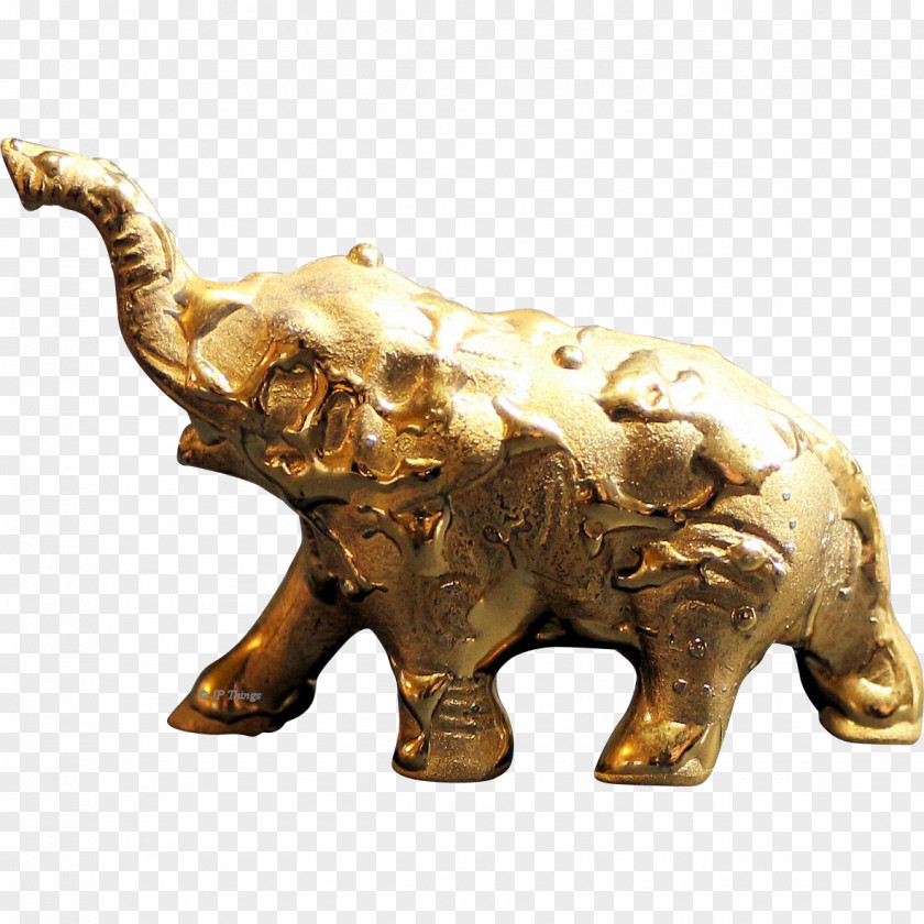 Elephant Indian African Figurine Pygmy PNG