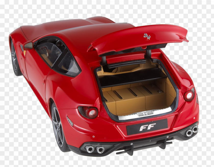 Ferrari Supercar 2016 FF Model Car PNG