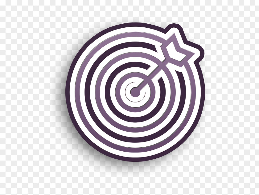 Labyrinth Violet Circle Background Arrow PNG