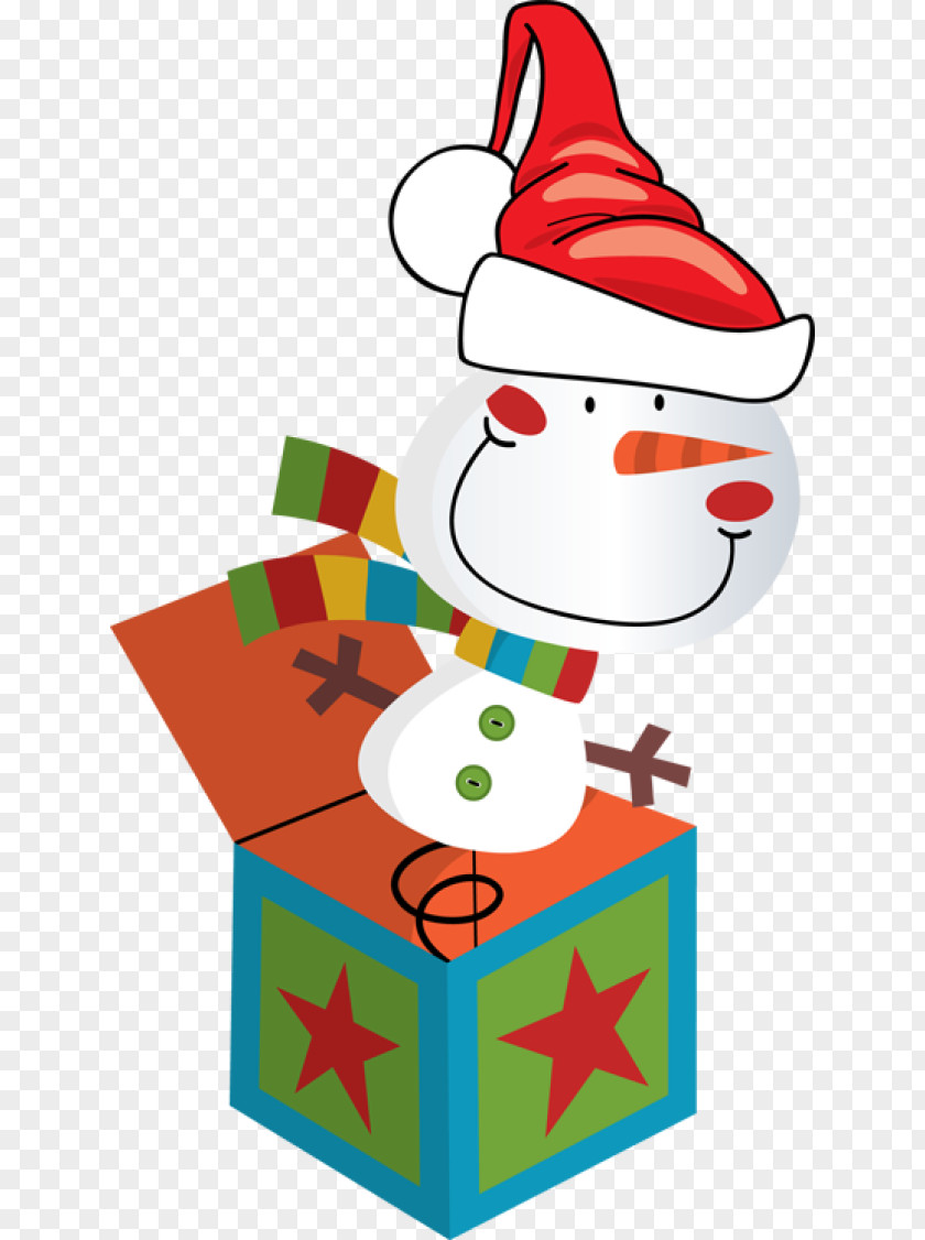 Santa Claus Christmas Tree Jack-in-the-box Clip Art PNG