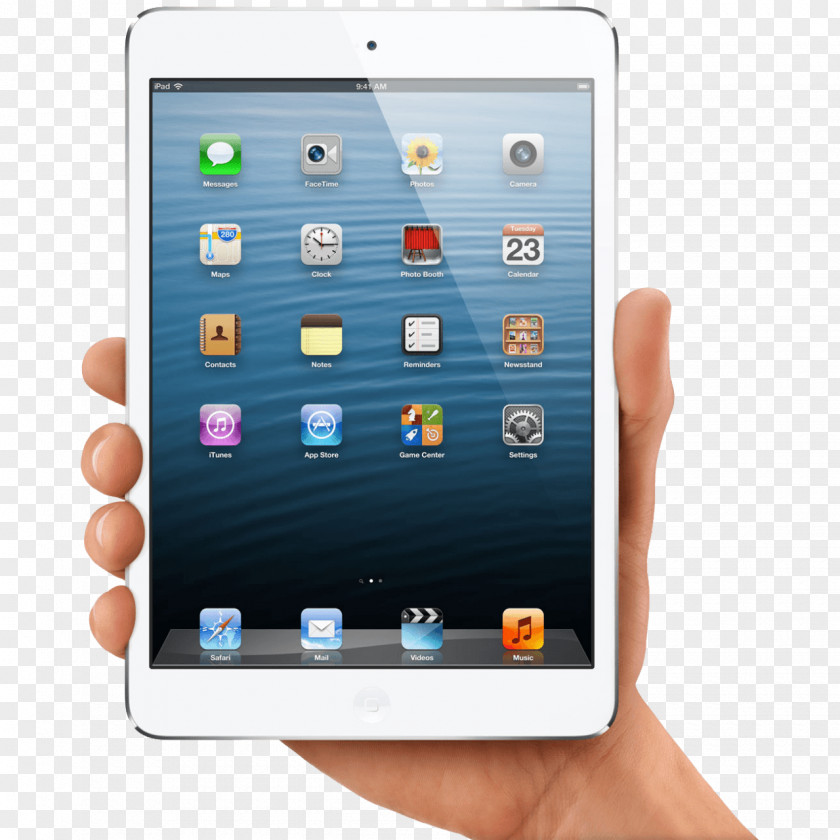 Tablet In Hand Image IPad 3 Mini 4 2 Amazon Kindle PNG