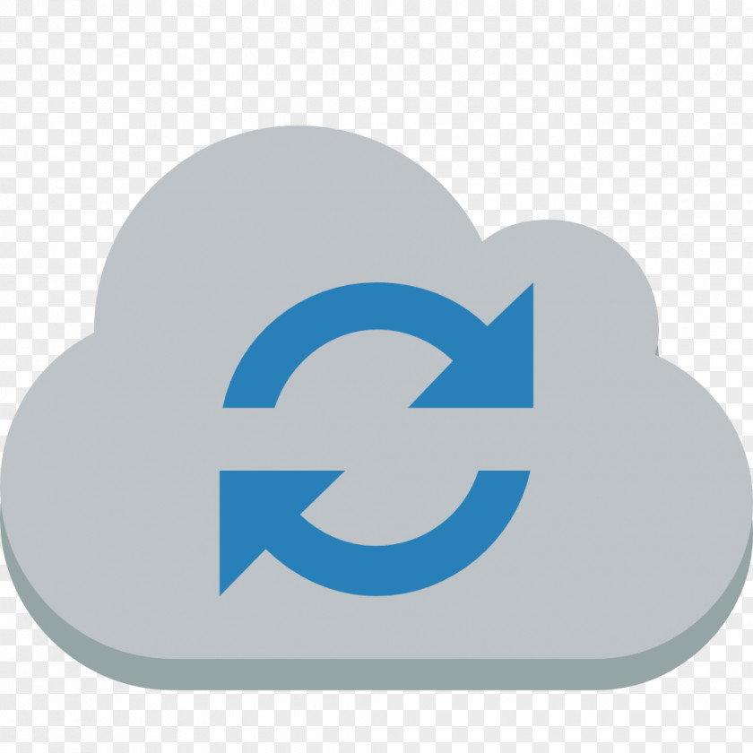 Cloud Sync Symbol Logo PNG