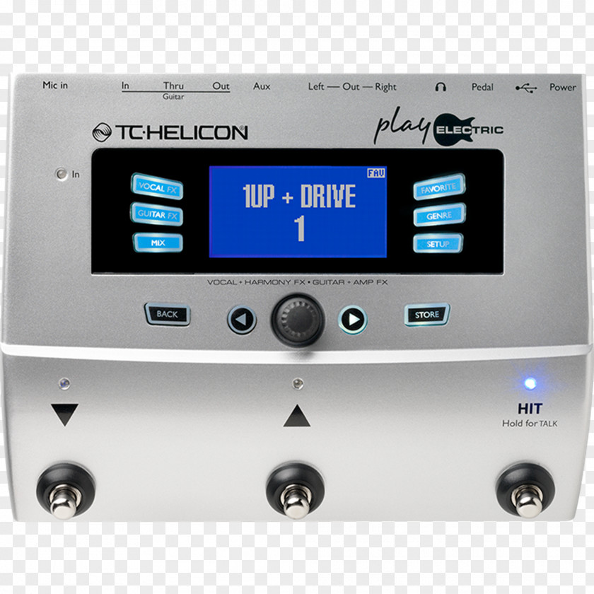 Electric Guitar Effects Processors & Pedals TC-Helicon TC Electronic PNG