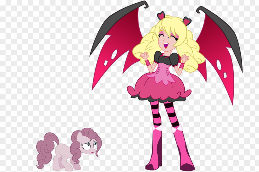 Fan Made Equestria Girls FLUTTERSHY Doll Pinkie Pie Pony Rarity Cutie Mark Crusaders Image PNG