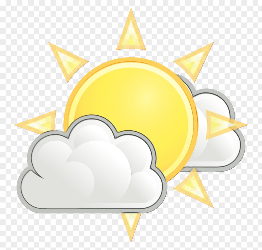 Meteorological Phenomenon Cloud Yellow Clip Art PNG