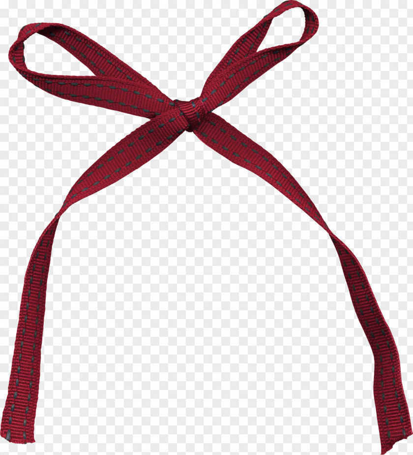 Ribbon Red Textile Image PNG