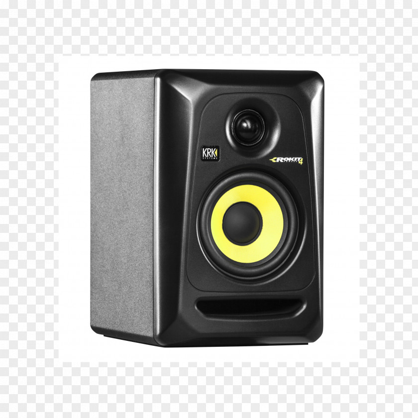Studio Monitors Monitor KRK Rokit G3 Powered Speakers Recording Loudspeaker PNG