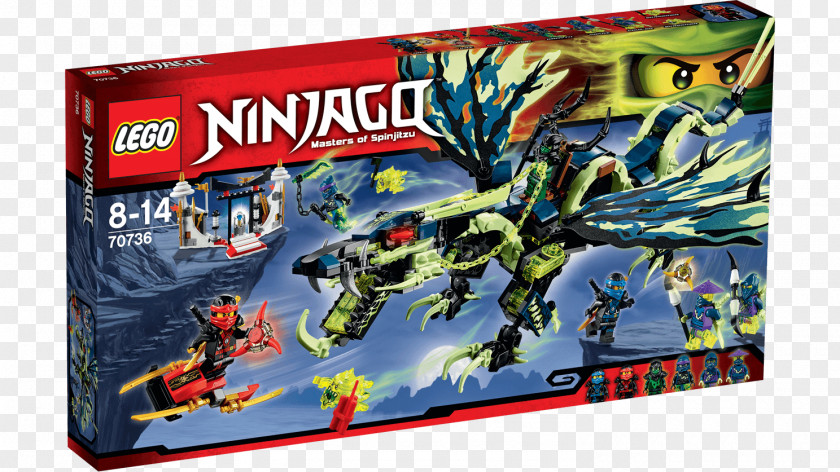 Toy LEGO 70736 NINJAGO Attack Of The Morro Dragon Amazon.com Lego Ninjago Lloyd Garmadon PNG