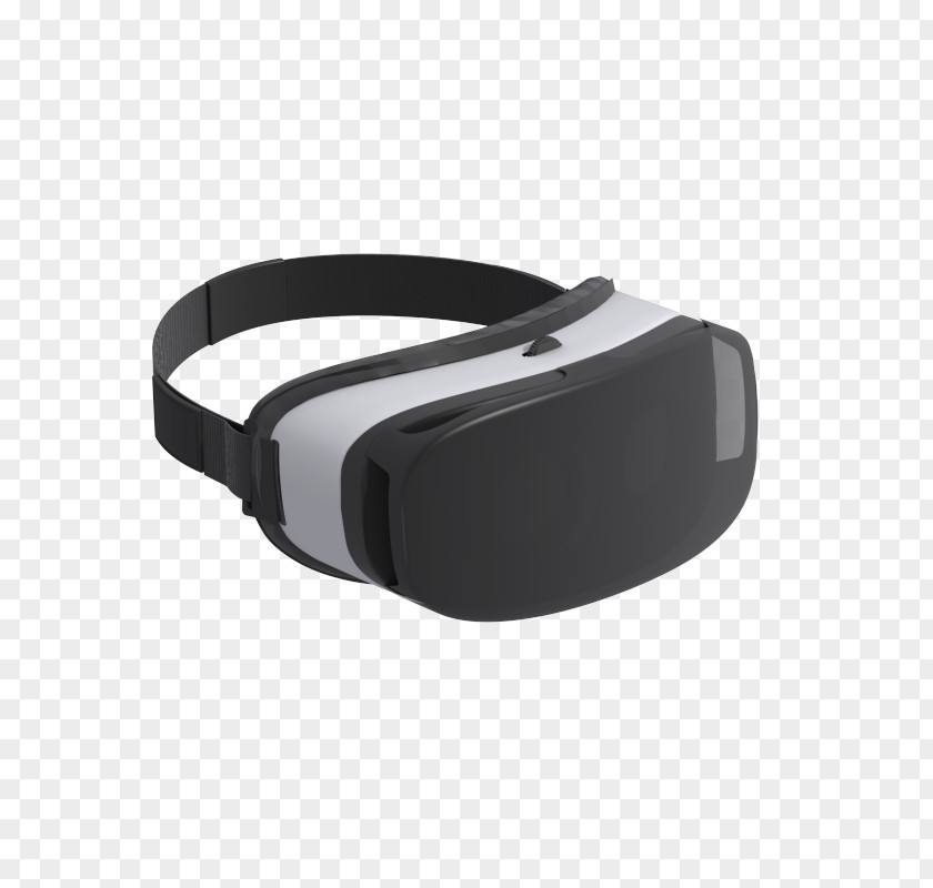 VR Headset Head-mounted Display Virtual Reality Samsung Gear 3D Modeling PNG