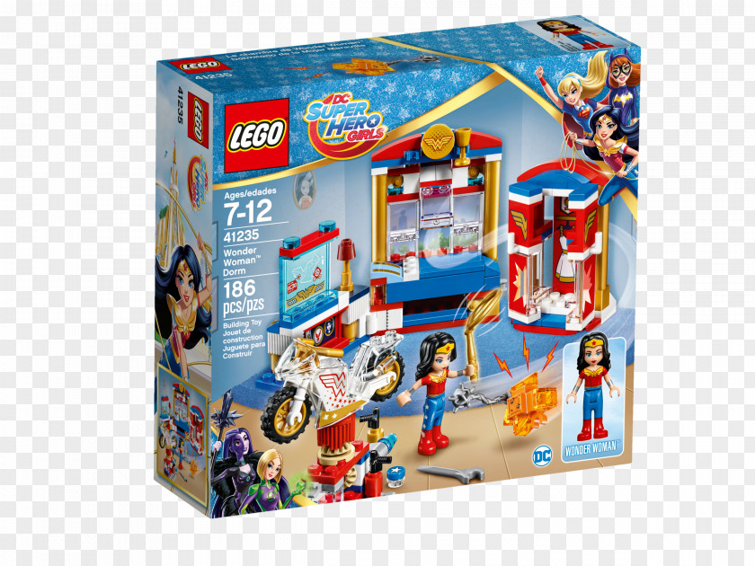 Women's Dormitory Wonder Woman Lego Super Heroes Superhero DC Hero Girls PNG