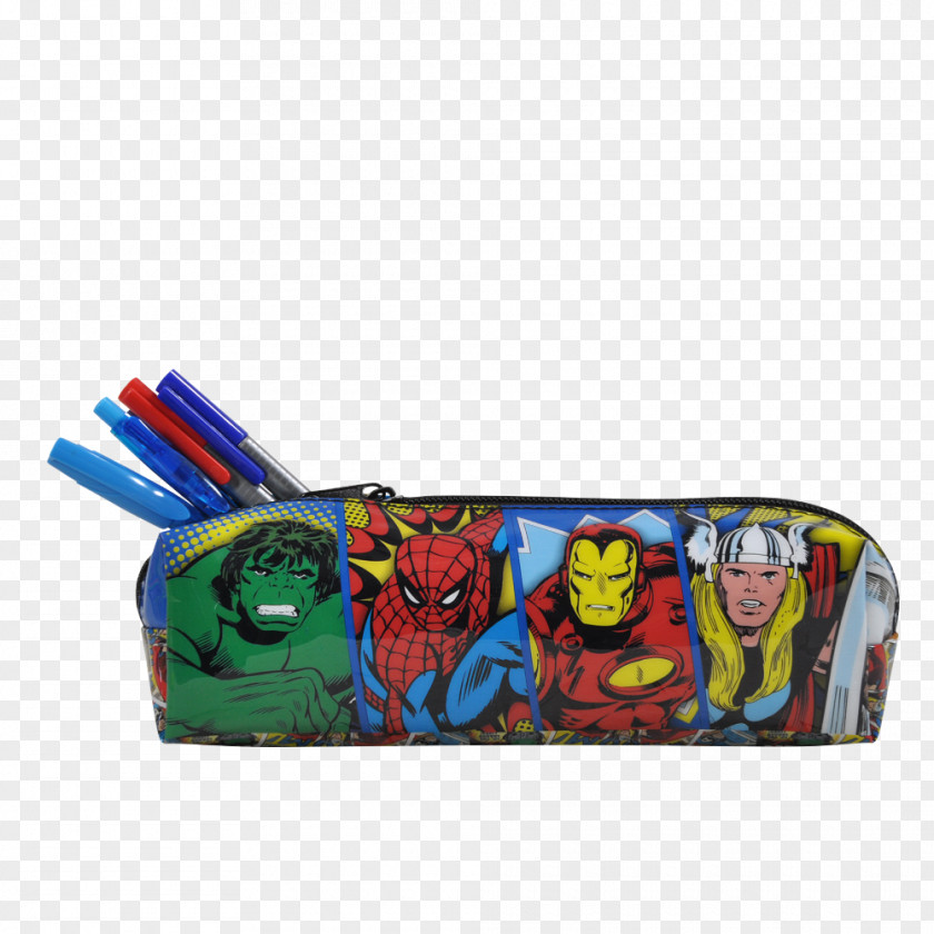 Backpack Marvel Comics Xeryus Avengers Pen & Pencil Cases PNG
