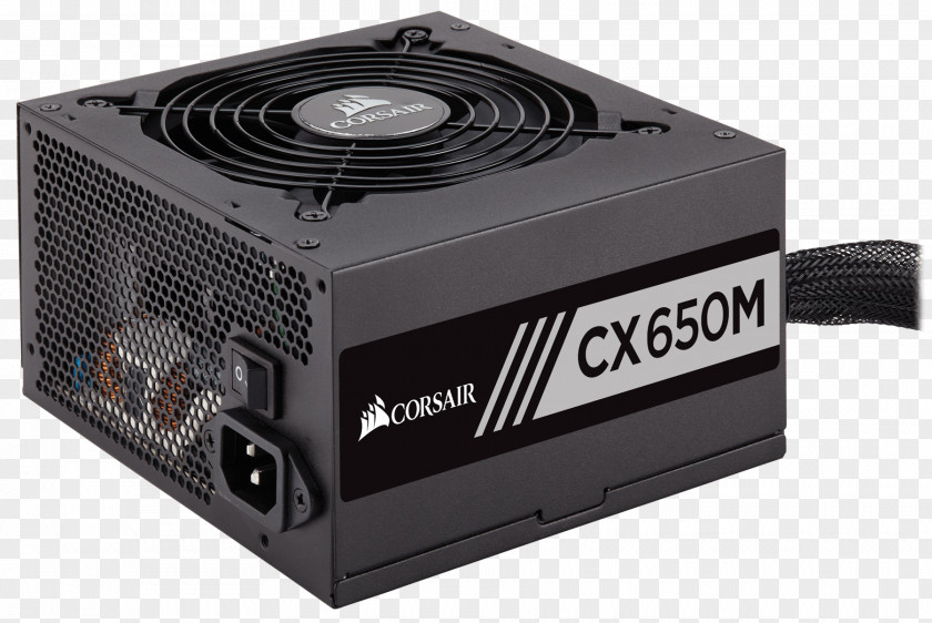 Computer Power Supply Unit 80 Plus Converters Corsair Components ATX PNG