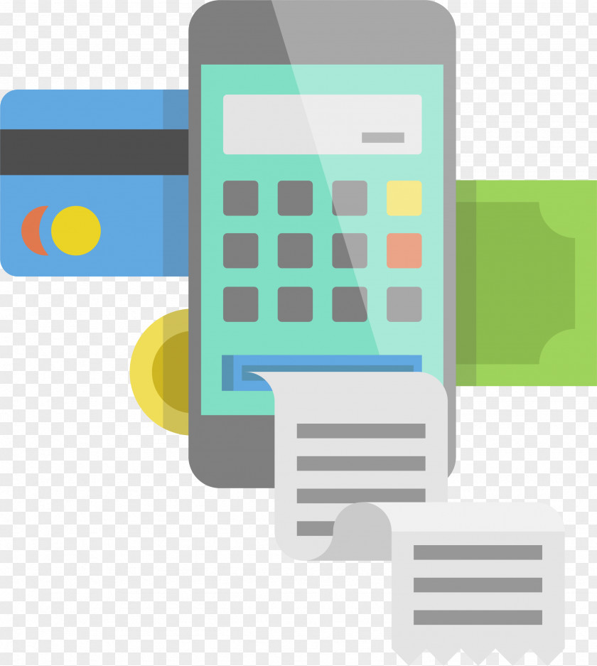 Credit Card Payment Network Transactions Mobile Phone Software Template Android PNG