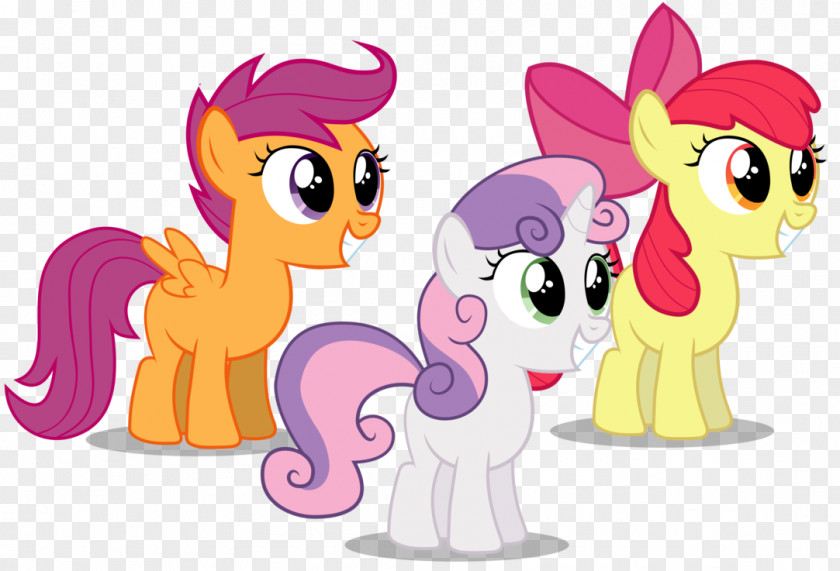 Cutie Pony Apple Bloom Scootaloo Mark Crusaders Sweetie Belle PNG
