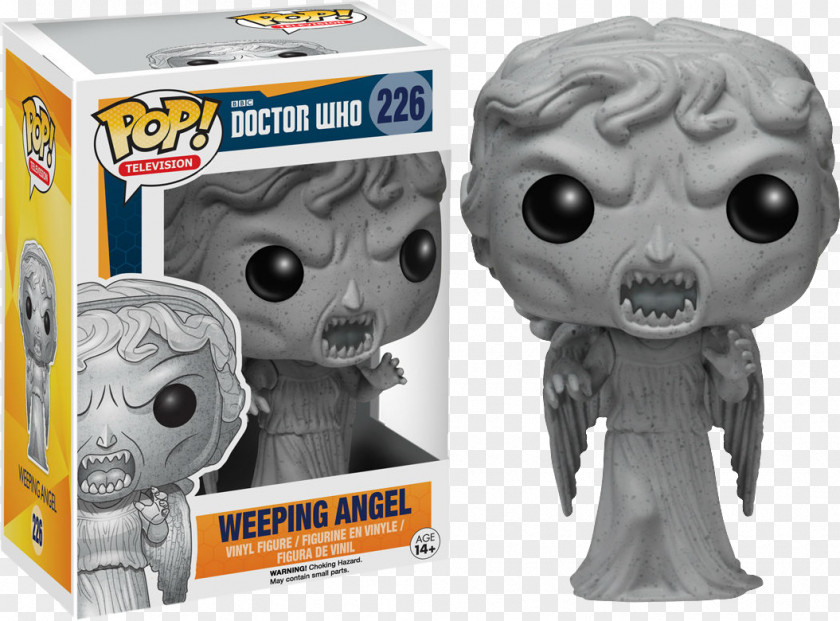Doctor Who Weeping Angels Funko 5258 POP TV Angel Action Figure 11th Pop! Vinyl & Toy Figures PNG
